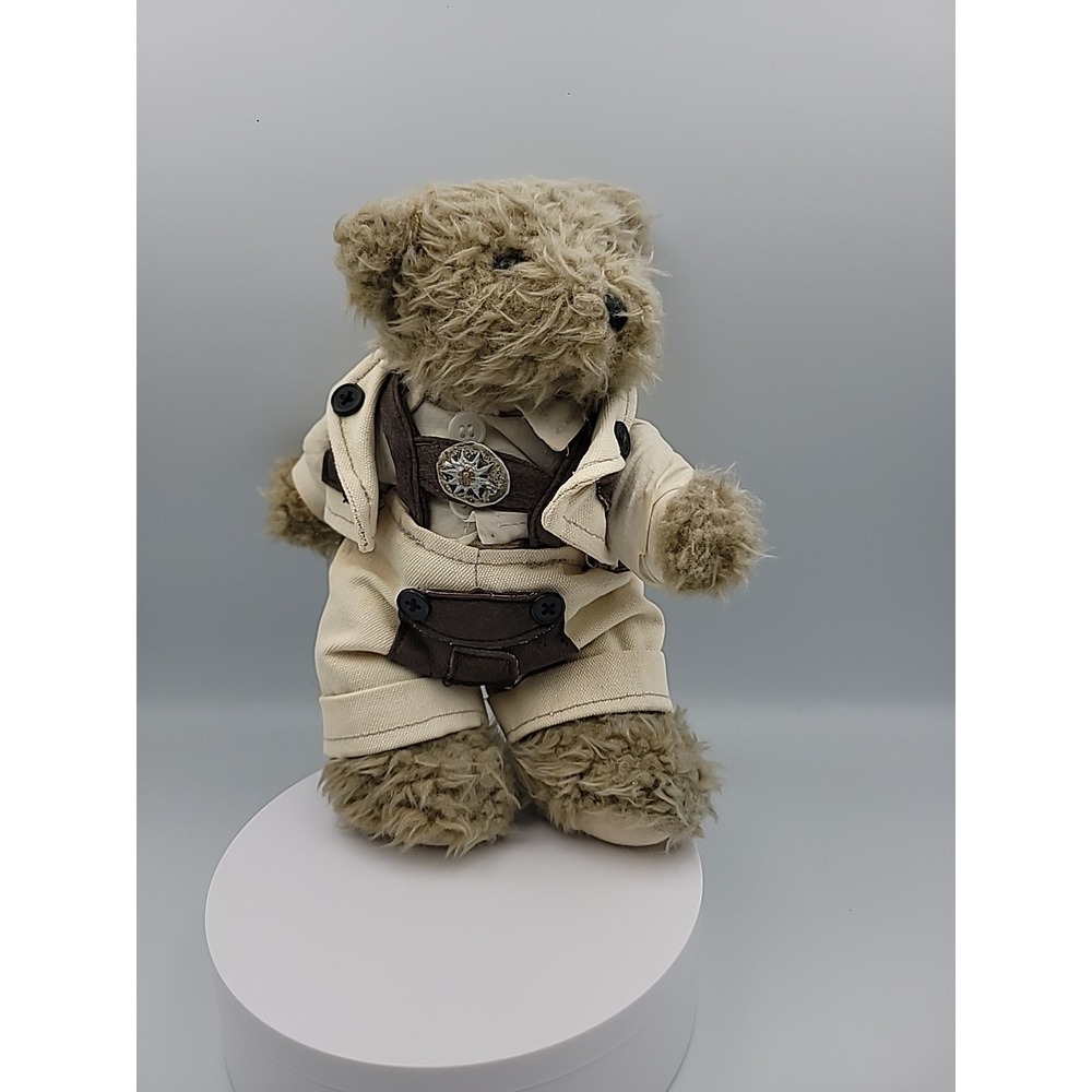 Vntg. Stuffed Bear from Germany 10" Bear